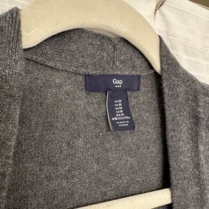 Gap Gray Open Cardigan
